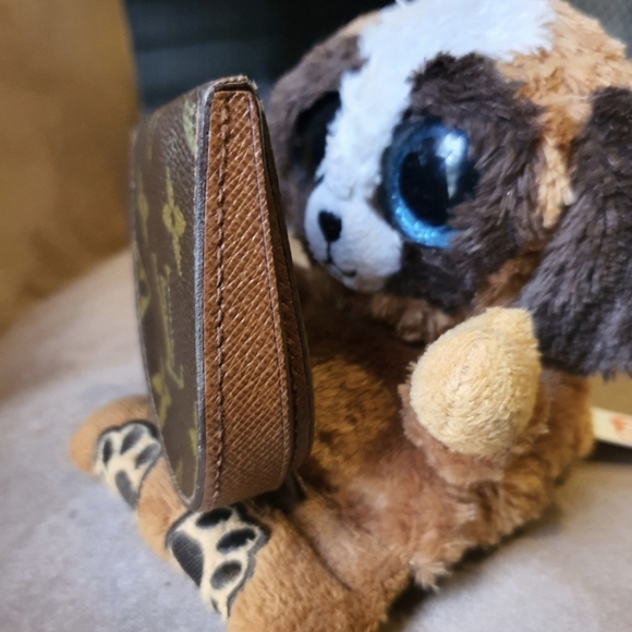 Louis Vuitton Mono Porte Monnaie Cuvette Leather Coin Purse Wallet Jewelry Case - Picture 10 of 10